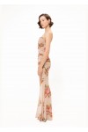 Pink Romance Strapless Mesh Dress