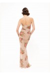 Pink Romance Strapless Mesh Dress
