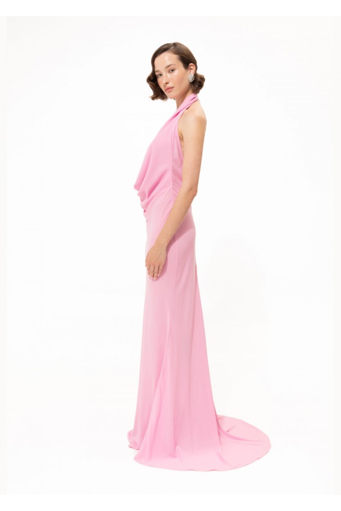 Bright Pink Maxi Gown