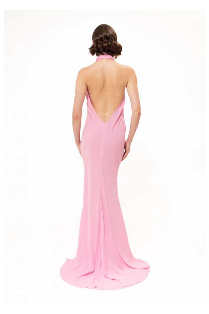 Bright Pink Maxi Gown