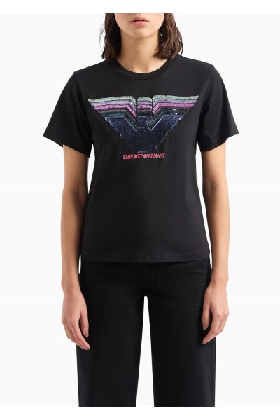 JERSEY T-SHIRT WITH SPLASHES OF COLOUR