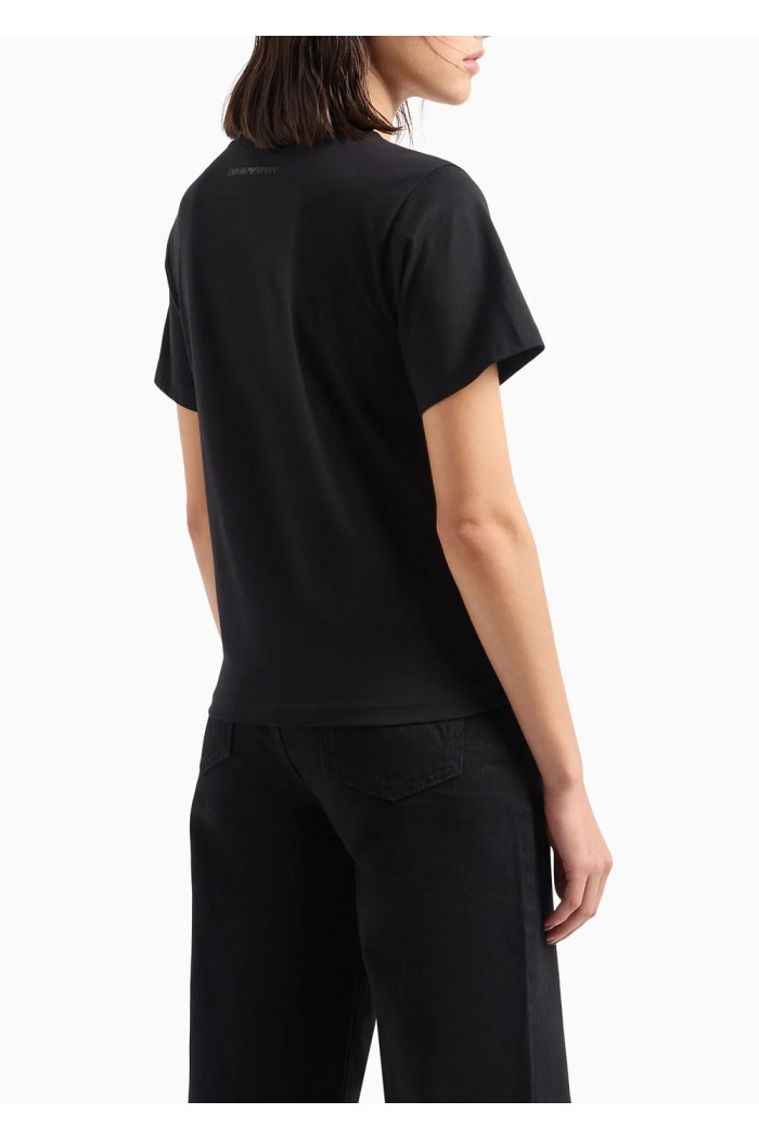 JERSEY T-SHIRT WITH SPLASHES OF COLOUR
