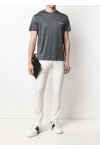 STRETCH COTTON TROUSERS WHITE