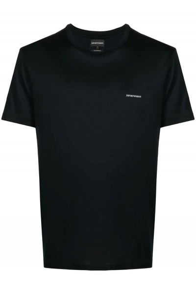 TENCEL JERSEY T-SHIRT WITH LOGO LETTERING