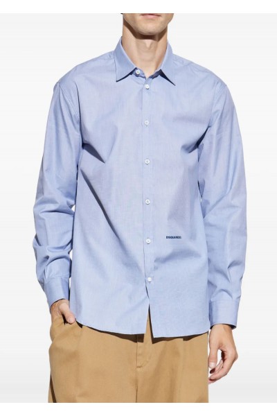 light blue Shirt with logo