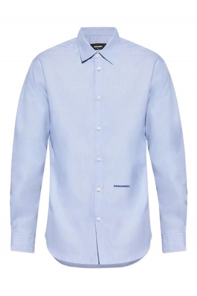 light blue Shirt with logo