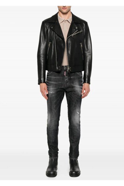 Black Easy Wash Cool Guy Jeans