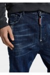 Dark Milky Way Wash Skater Jeans
