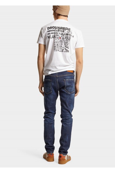 Dark Clean Wash Cool Guy Jeans