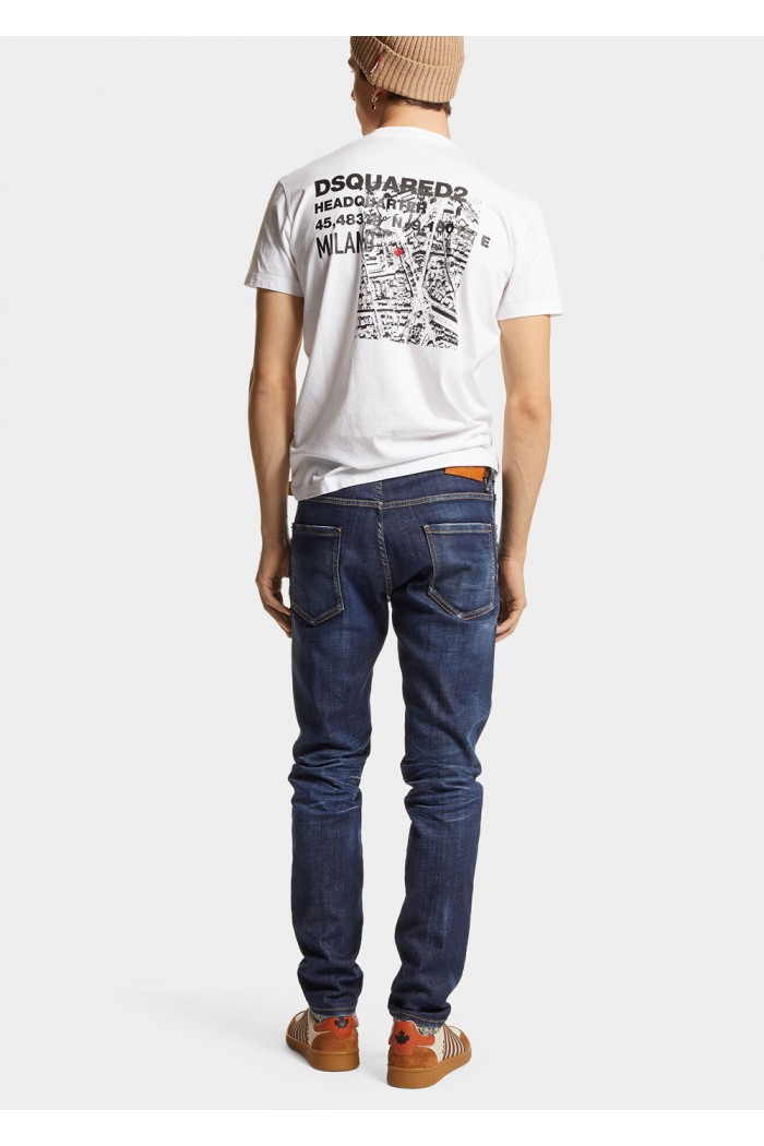 Dark Clean Wash Cool Guy Jeans