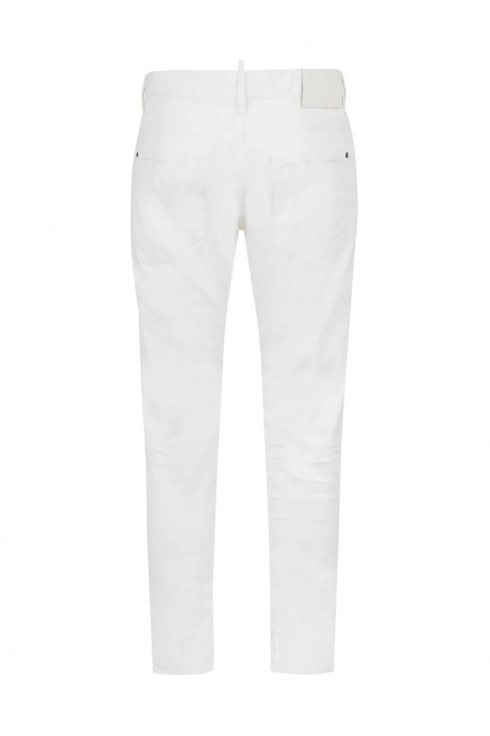 Garment Dyed Slim Twist Jeans