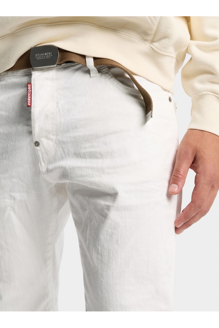 Garment Dyed Slim Twist Jeans