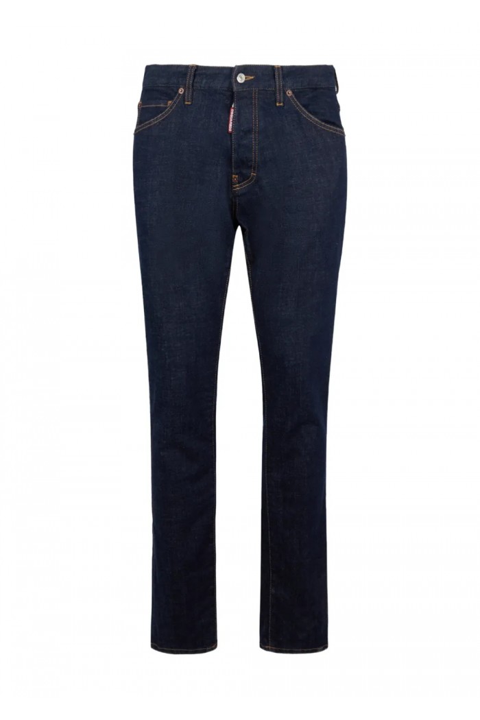 Dark Rinse Wash Teddy Jeans