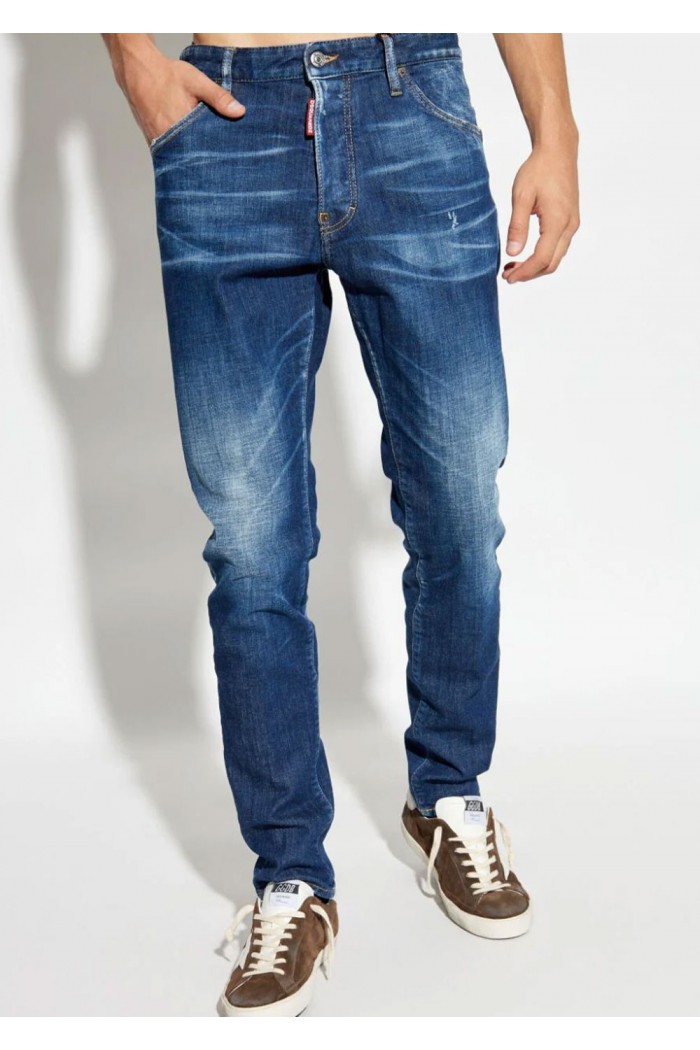 Dark Basic Wash Cool Guy Jeans
