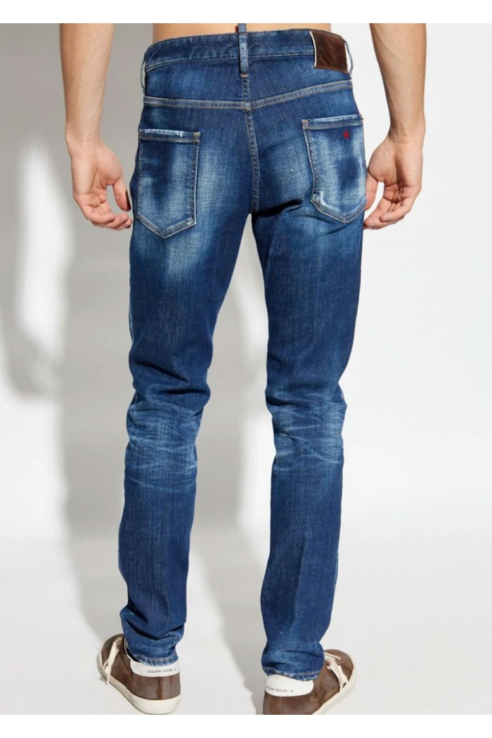 Dark Basic Wash Cool Guy Jeans