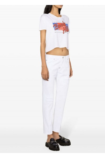 DYED RIPPED COOL GIRL JEANS