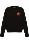 Red Maple Leaf Cool Fit Crewneck Sweatshirt