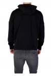 Hoodie with big EA7 logo 