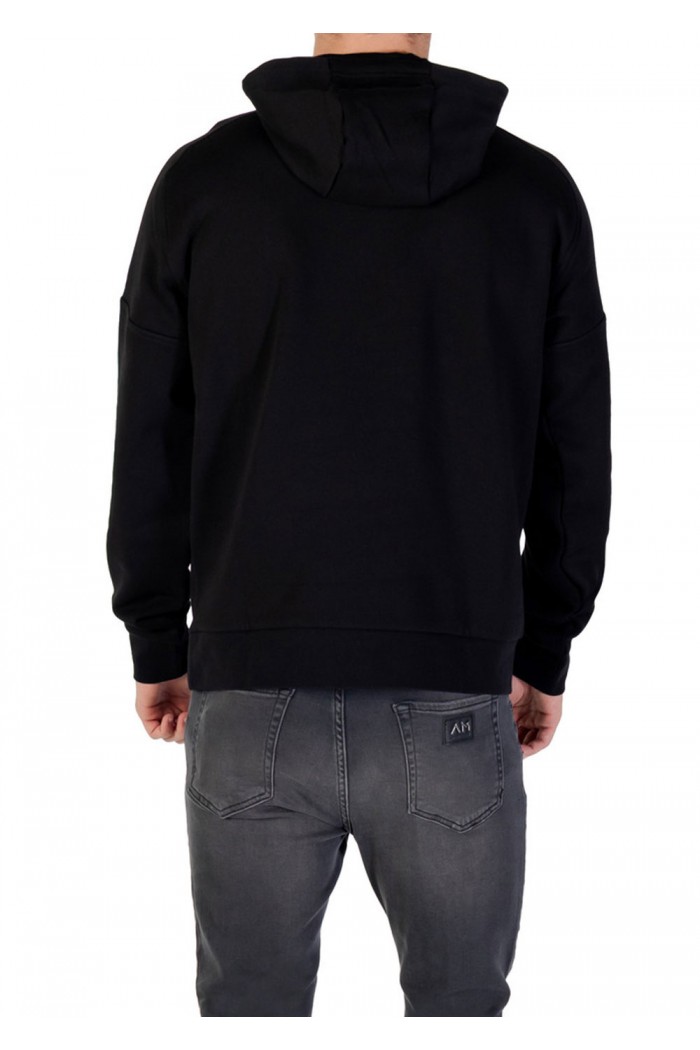 Hoodie with big EA7 logo 