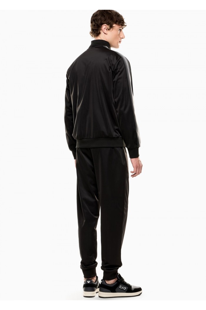 Lines tracksuit in recycled technical fabric