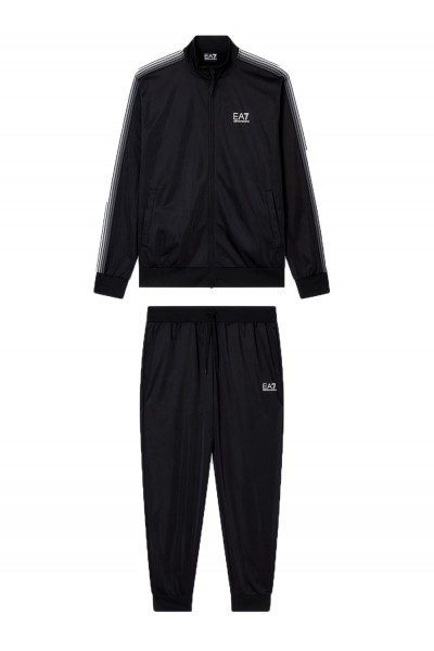 Lines tracksuit in recycled technical fabric
