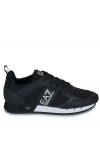 Black and White Carbon Sneakers