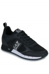 Black and White Carbon Sneakers