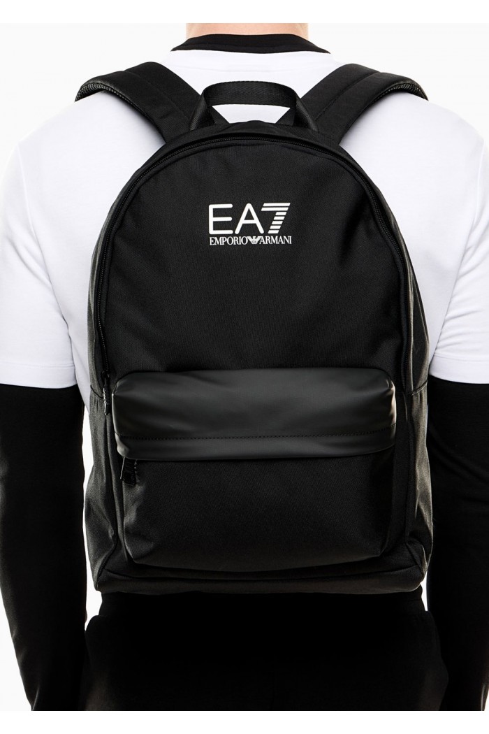 backpack with oversized EA7 Logo