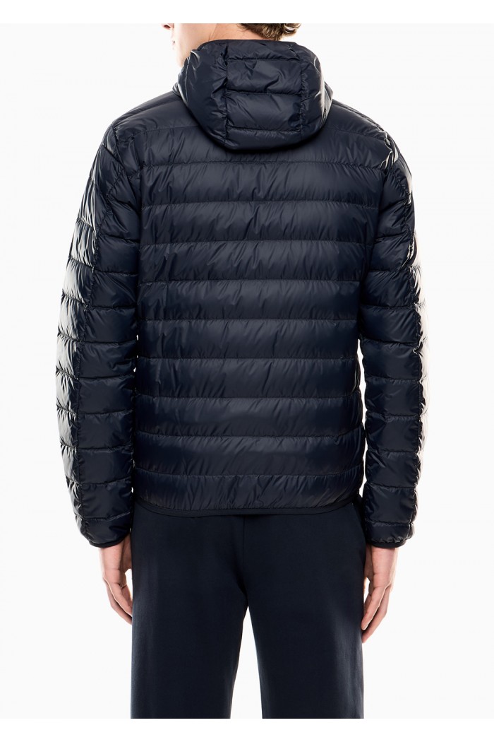 packable down jacket with hood
