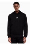  cotton-blend hooded sweatshirt