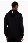  cotton-blend hooded sweatshirt