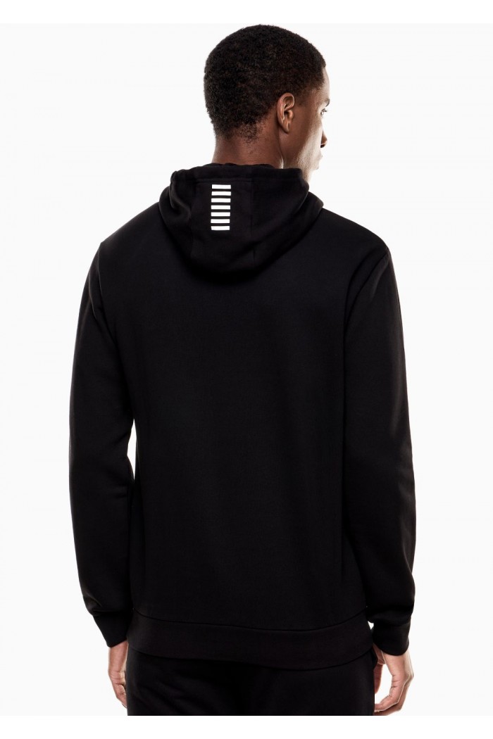 cotton-blend hooded sweatshirt