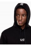  cotton-blend hooded sweatshirt