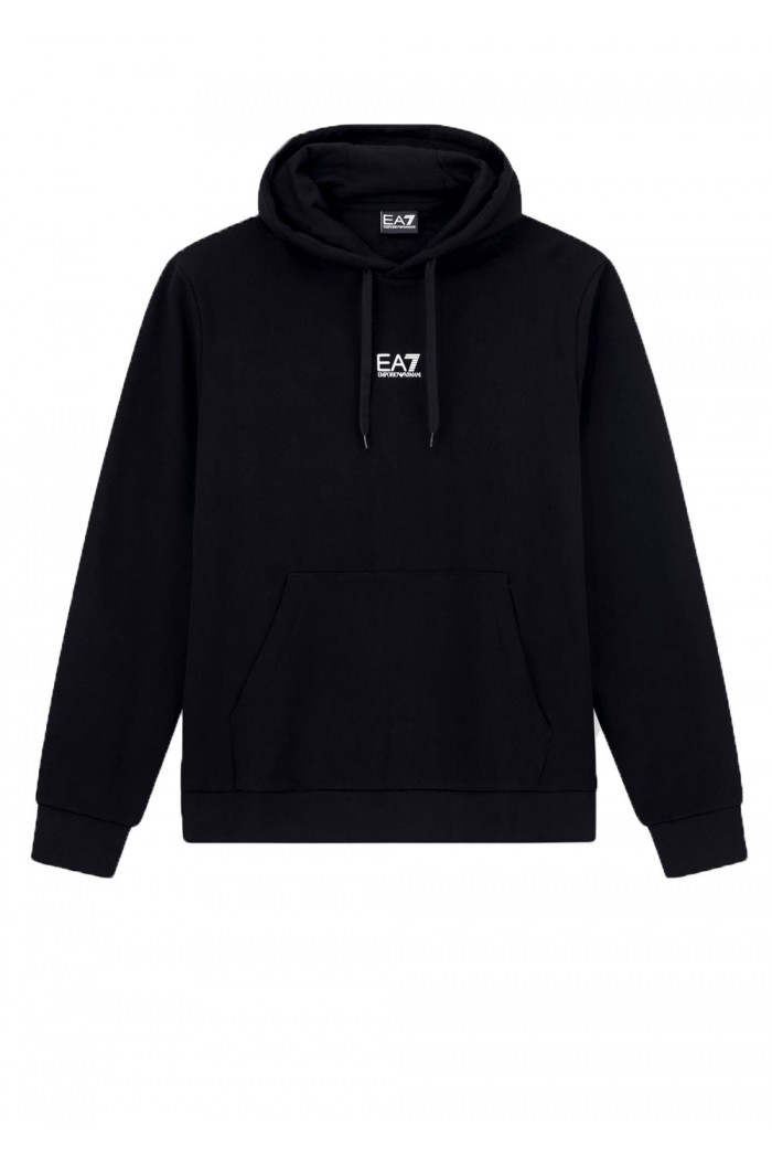  cotton-blend hooded sweatshirt
