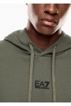  cotton-blend hooded sweatshirt