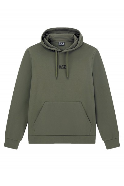  cotton-blend hooded sweatshirt