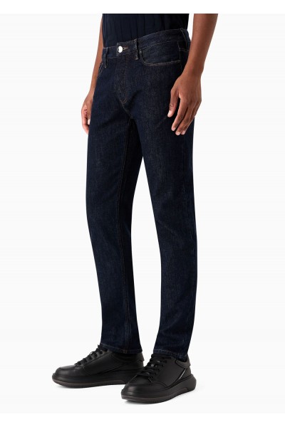 J75 slim-fit rinse-wash denim jeans J75 slim-fit rinse-wash denim jeans
