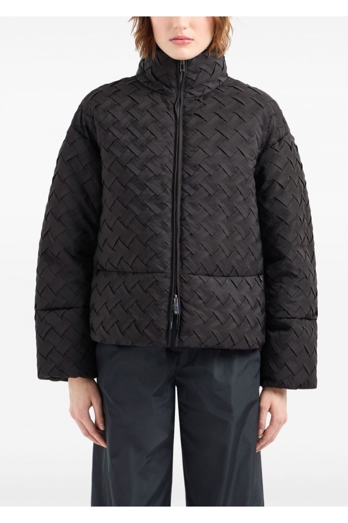 FULL-ZIP JACKET IN WOVEN TECHNICAL FABRIC
