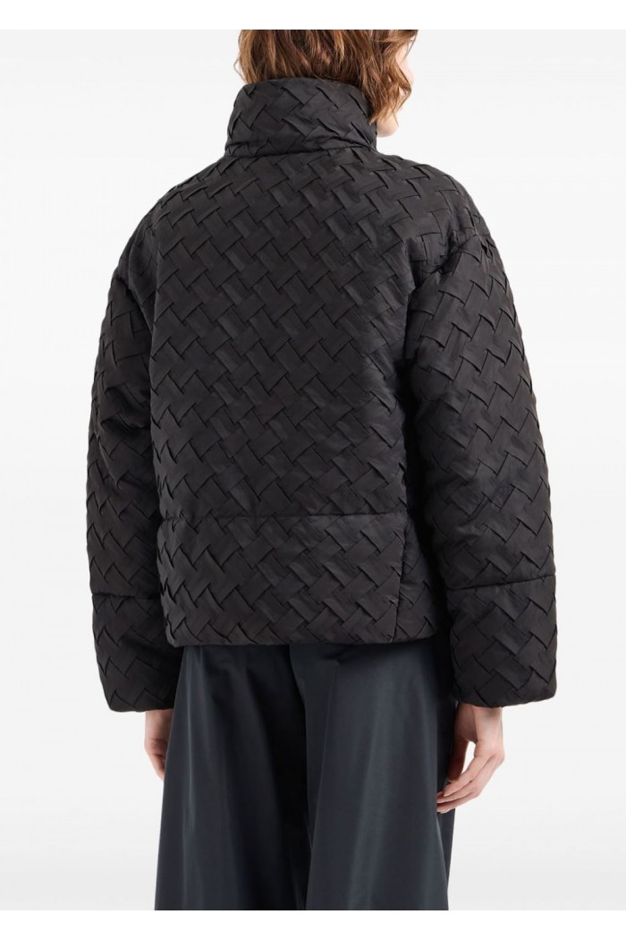 FULL-ZIP JACKET IN WOVEN TECHNICAL FABRIC