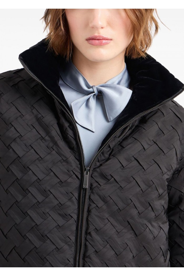 FULL-ZIP JACKET IN WOVEN TECHNICAL FABRIC