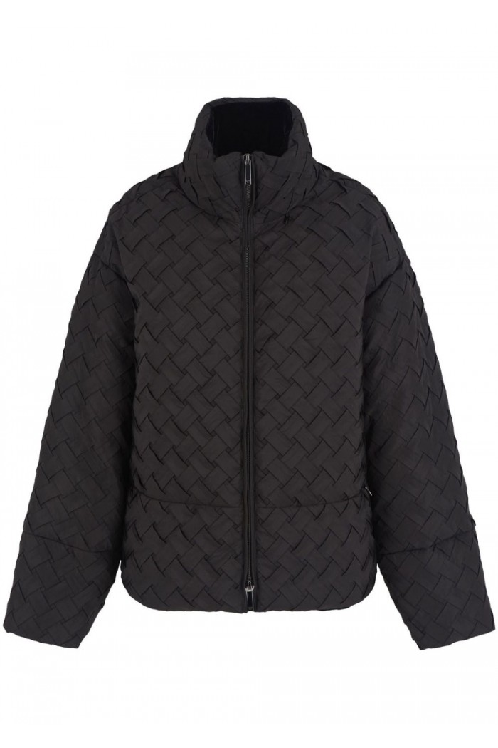 FULL-ZIP JACKET IN WOVEN TECHNICAL FABRIC