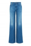 J9D mid-rise jeans with a flared hem 