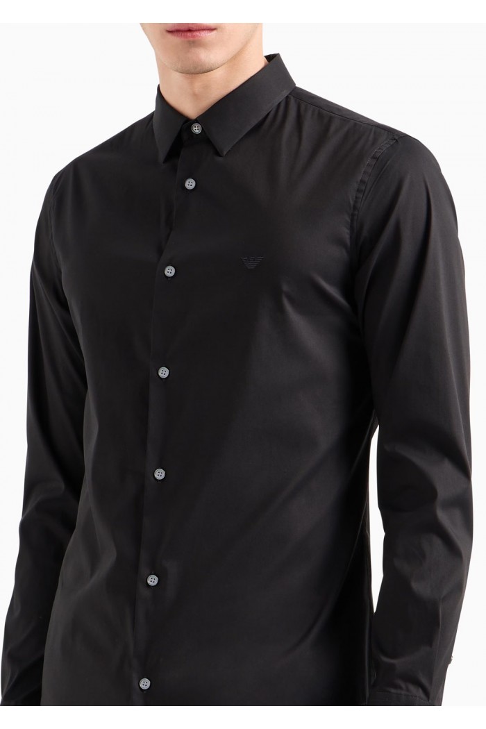 Slim Fit Shirt Black