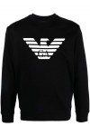 sweatshirt with logo print