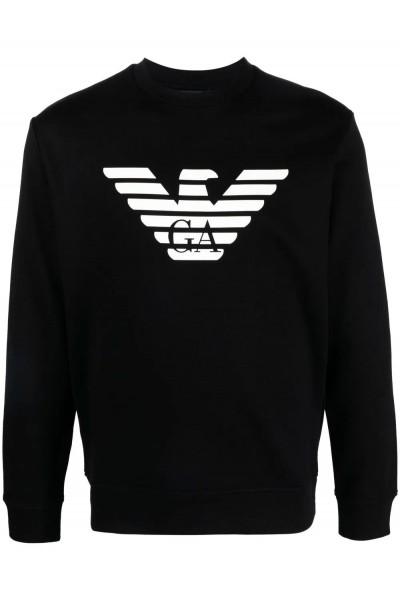 sweatshirt with logo print