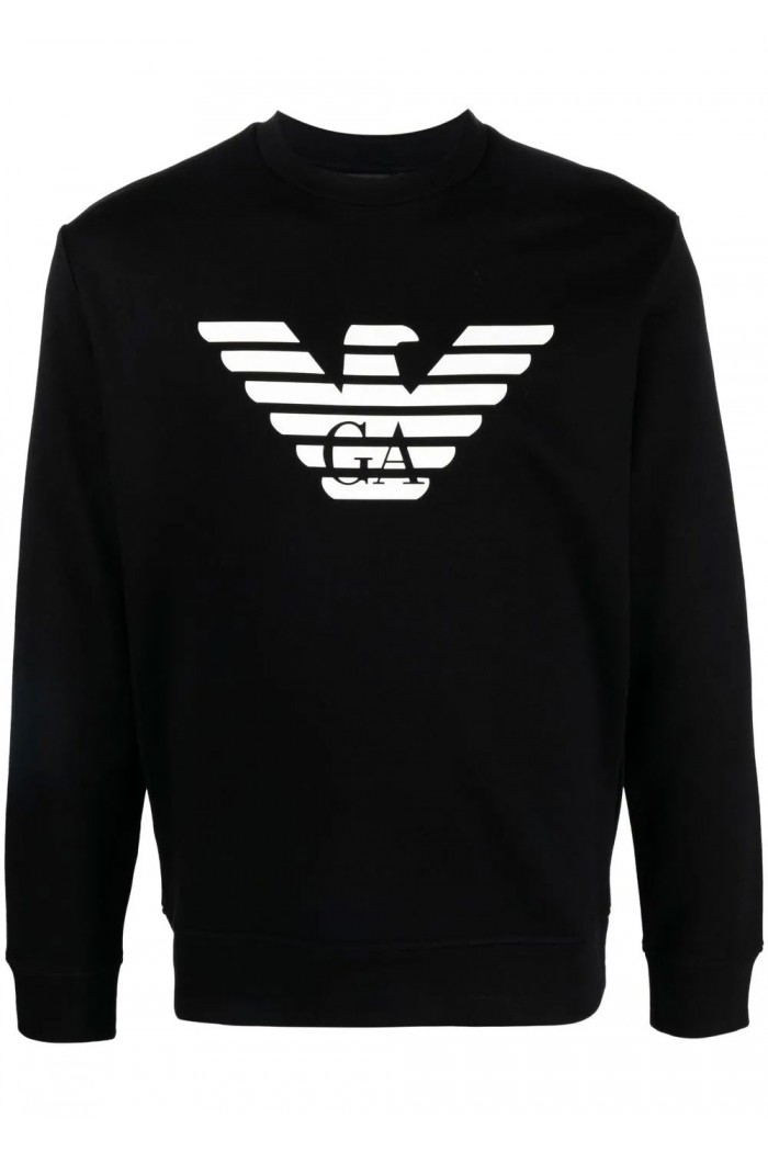 sweatshirt with logo print