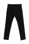 J06 slim-fit black washed denim jeans