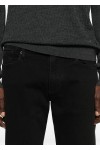 J06 slim-fit black washed denim jeans