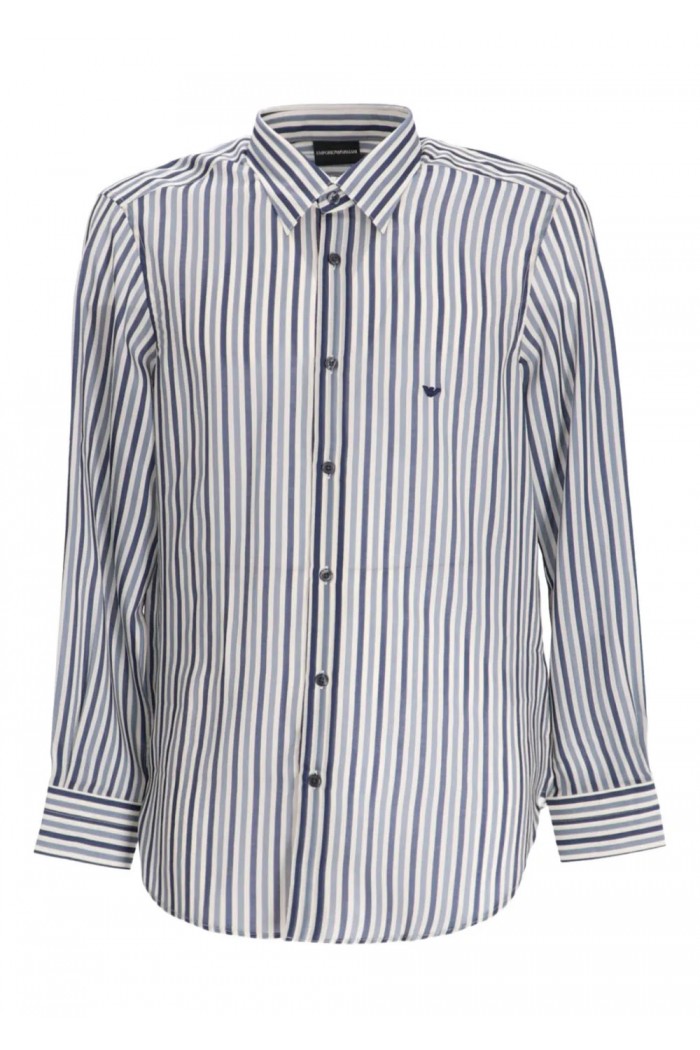 striped slim fit shirt