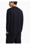 double-jersey sweatshirt with oversized embroidery double-jersey sweatshirt with oversized embroidery